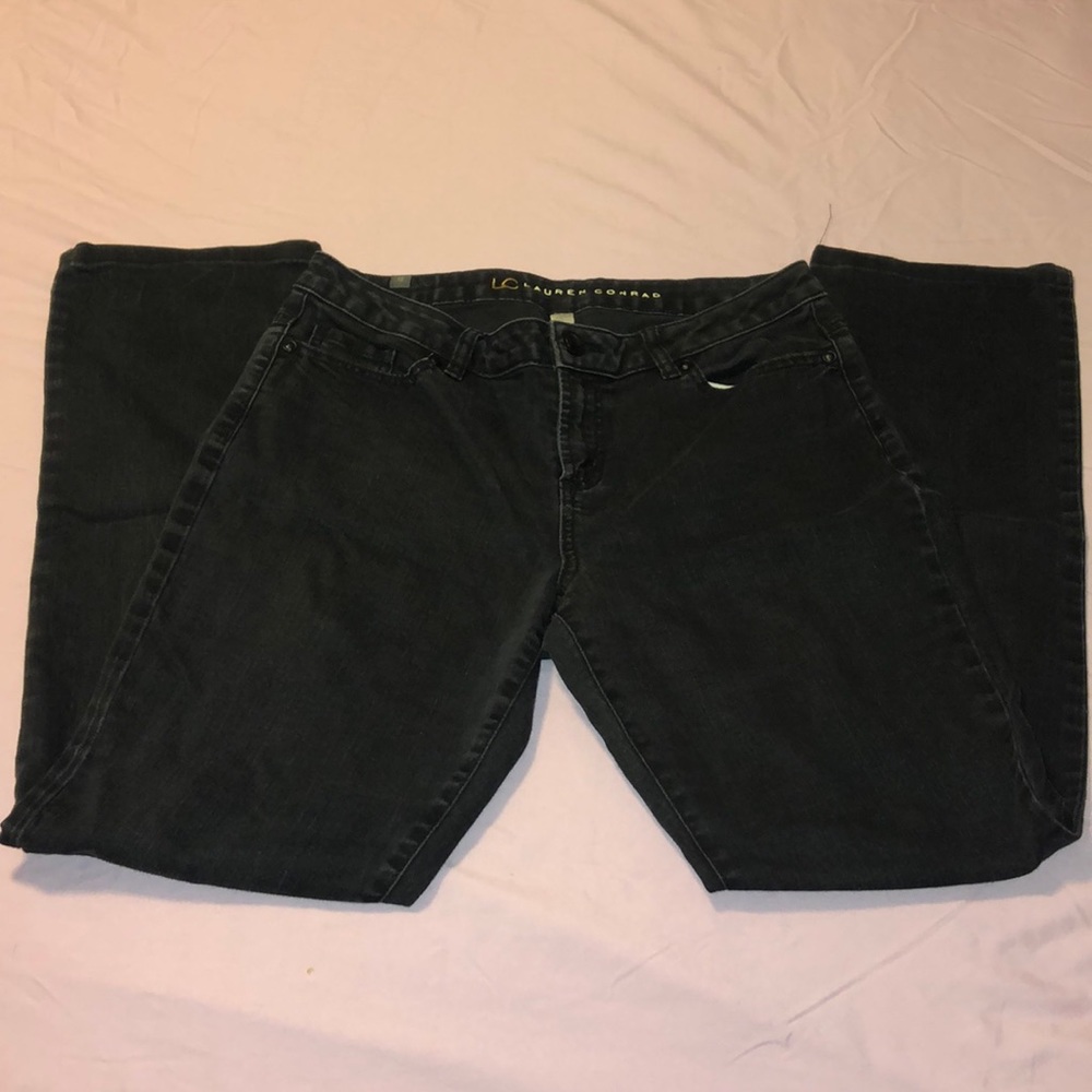 Black Lauren Conrad skinny jeans